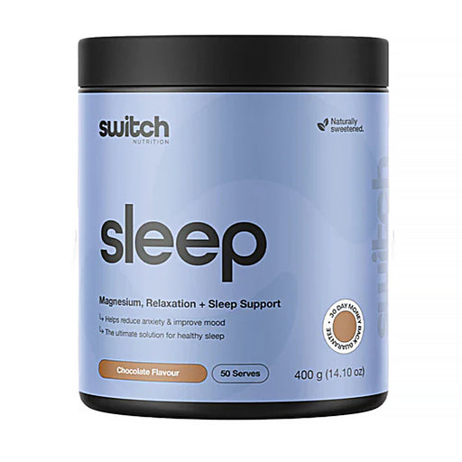 Switch Nutrition Sleep, Chocolate, 50 Serves, 400grams, Wicked NRG