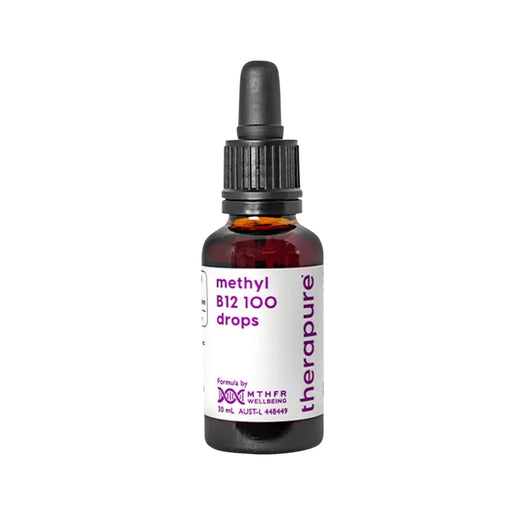 THERAPURE BY MTHFR WELLBEING METHYL B12 100 DROPS 30ML Wicked NRG