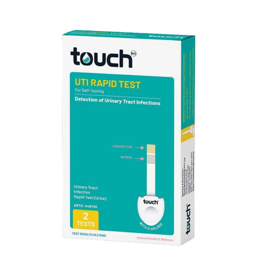 TOUCH BIO SELF TEST KIT - UTI RAPID TEST SELF TESTING URINARY TRACT INFECTIONS (URINE) x 2 TESTS Wicked NRG 