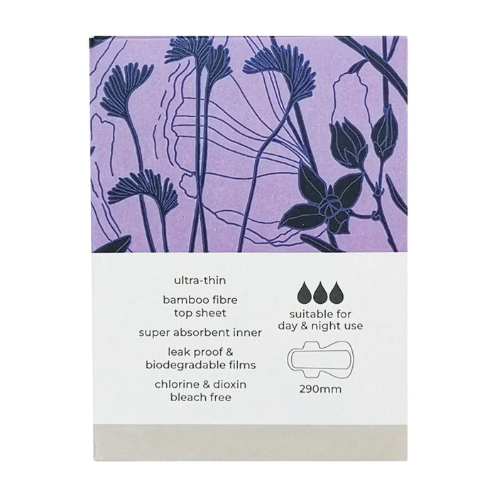 TSUNO Natural Bamboo Pads Super Winged & Ultra Thin 10pk a Wicked NRG