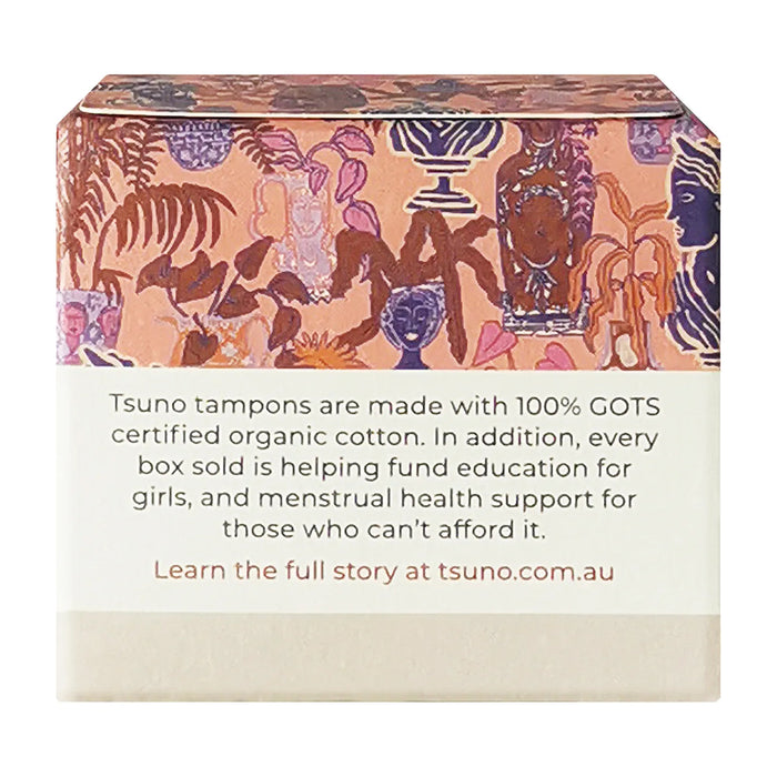TSUNO Organic Cotton Tampons Mini 16 Pack 1 Wicked NRG