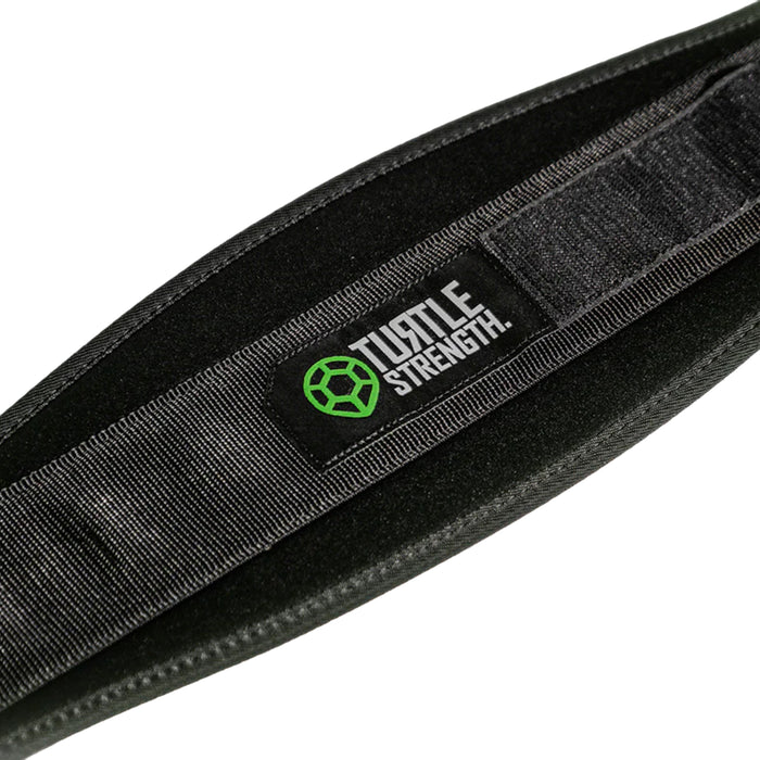 TURTLE STRENGTH  WEIGHT LIFTING BELT- BLACK a Wicked NRG