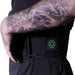 TURTLE STRENGTH  WEIGHT LIFTING BELT- BLACK b Wicked NRG