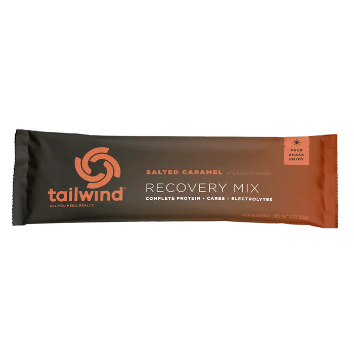 Tailwind Nutrition Recovery Mix - Non-Caffeinated Salted Caramel single serve, Wicked NRG
