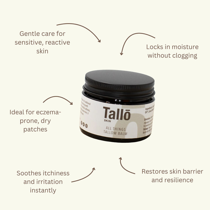 Tallo Skin All Things Tallow Organic Balm 50ml a Wicked NRG
