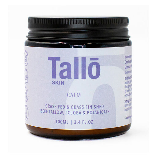 Tallo Skin Organic Tallow Cream - Calm 100ml Wicked NRG