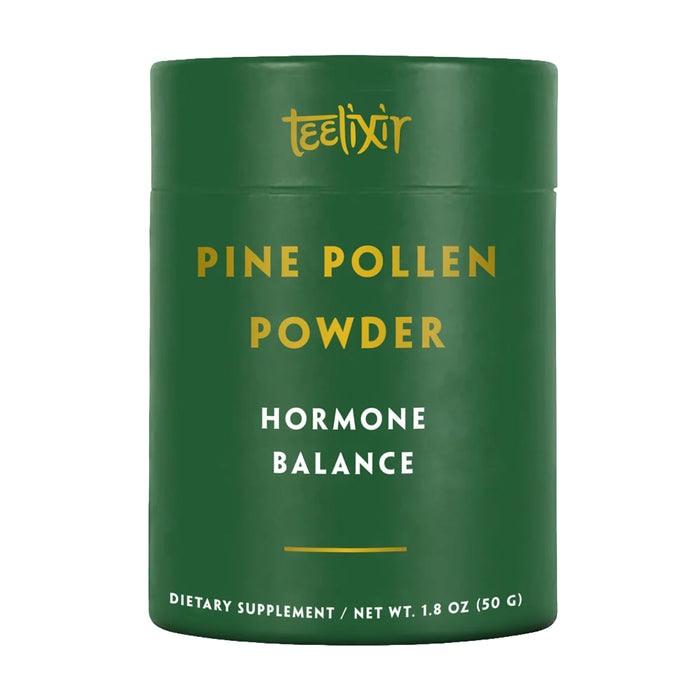 Teelixir Pine Pollen Powder, 50g,  Hormone Balance, Wicked NRG