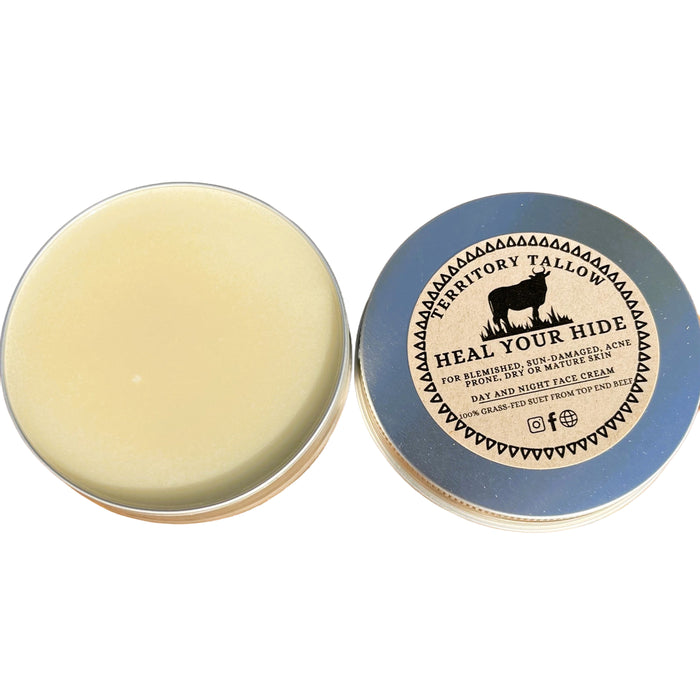 Territory Tallow Heal Your Hide Face Cream 100 Gram Wicked NRG