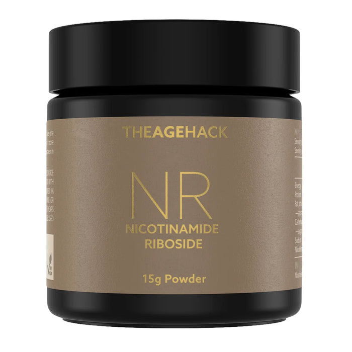 The Age Hack NR Powder Nicotinamide Riboside NAD+ 15g, Wicked NRG