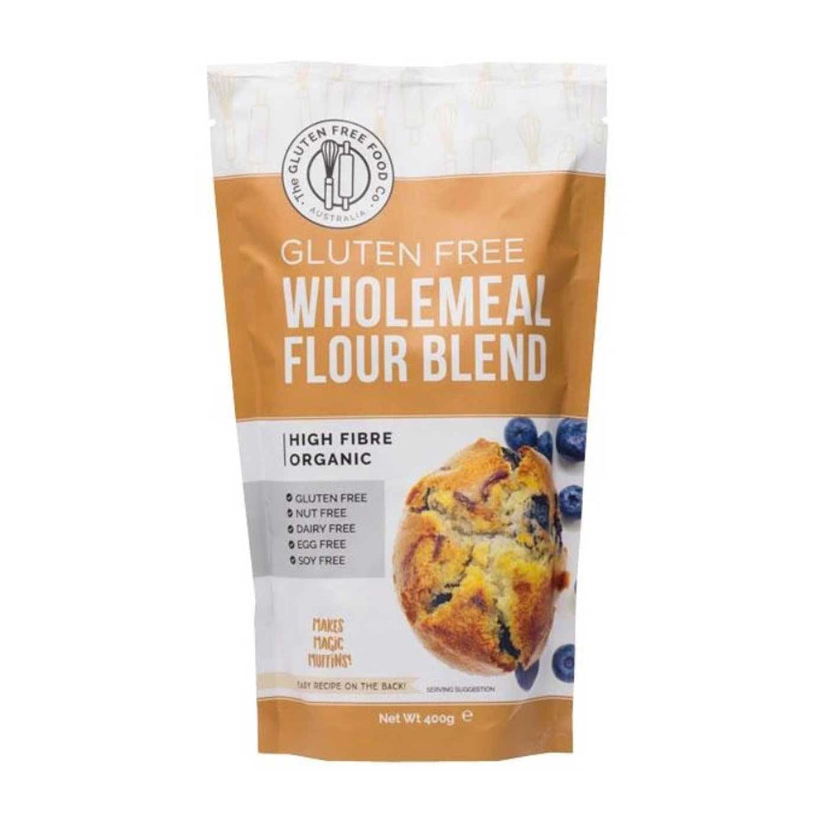 The Gluten Free Food Co. Gluten Free Wholemeal Flour Blend — Wicked NRG