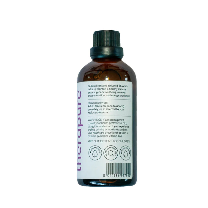 Therapure B6 liquid 100ml Directions Wicked NRG
