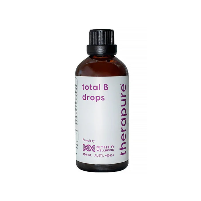 Therapure MTHFR Wellbeing Total B Drops 100ml Wicked NRG