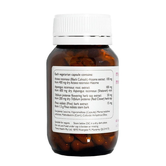Therapure My Menopause 60 Capsules Nutritional Panel Wicked NRG