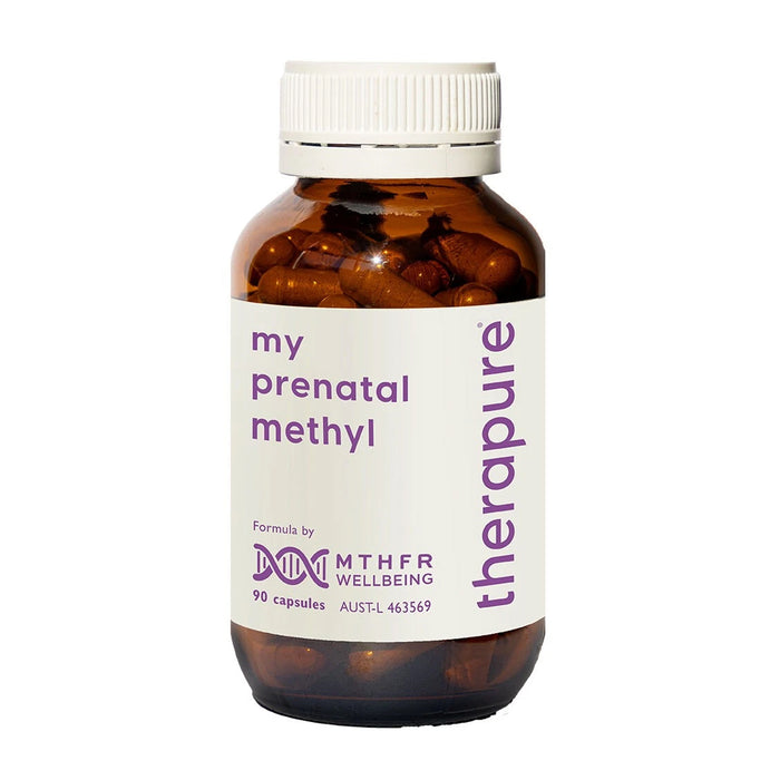Therapure My Prenatal Methyl MTHFR Wellbeing  90 Capsules Wicked NRG