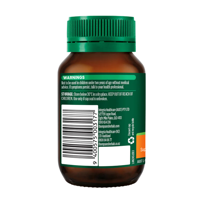 Thompsons One-a-Day ECHINACEA 4000 60 Tabs Directions Wicked NRG