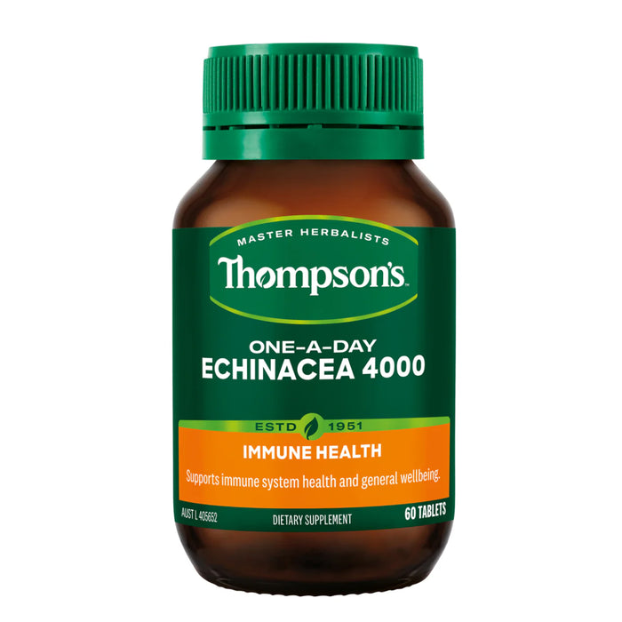 Thompsons One-a-Day ECHINACEA 4000 60 Tabs Wicked NRG