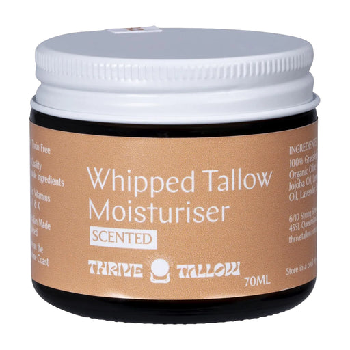 Thrive Tallow Whipped Tallow Moisturiser Lemon & Lavender 70ml Wicked NRG