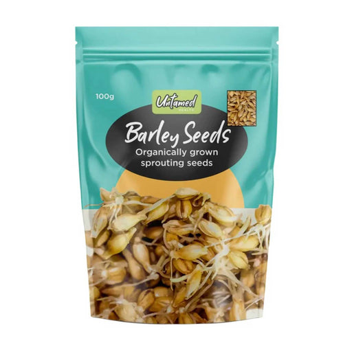 Untamed Barley Organically Grown Sprouting Seeds