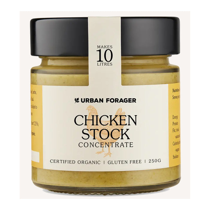 Urban Forager, Organic Chicken Stock Concentrate, 250 Grams, Wicked NRG