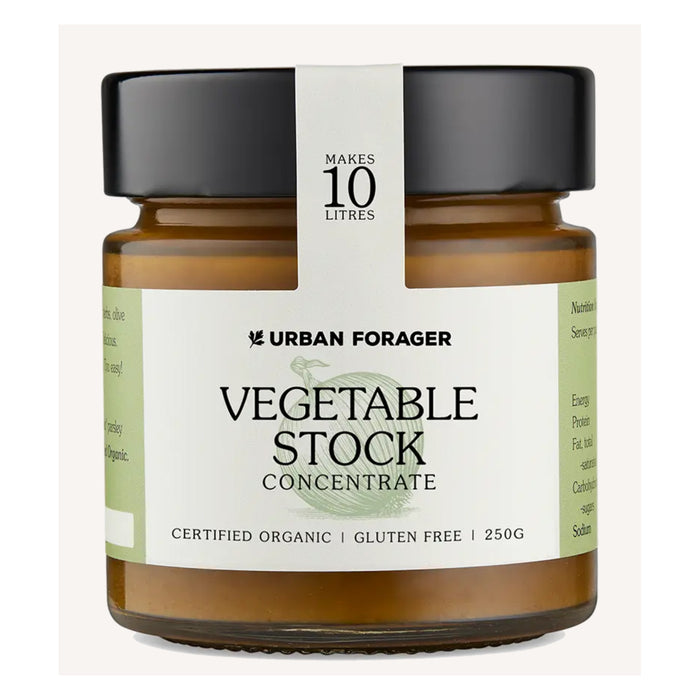 Urban Forager, Organic Vegetable Stock Concentrate, 250 Grams, Wicked NRG