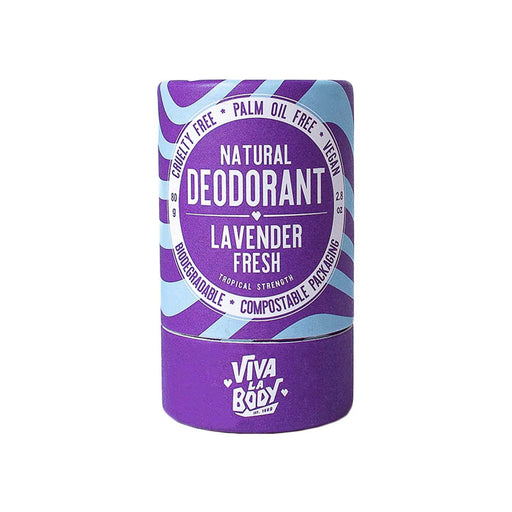 VIVA La Body All Natural Deodorant Lavender Fresh 80g Wicked NRG