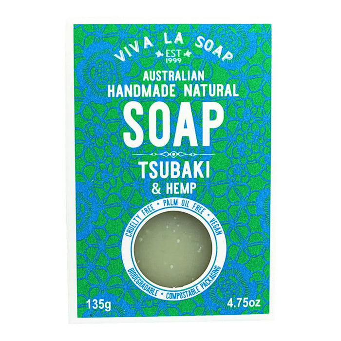 VIVA La Body Natural Soap Tsubaki & Hemp135gm Wicked NRG