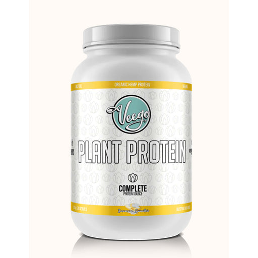 Veego Plant Protein Banana Smoothie 28 Serves 1.2 Kgs Wicked NRG