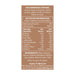 Vital Zing Cafe Drops Hazelnut - 40ml Nutritional Panel Wicked NRG