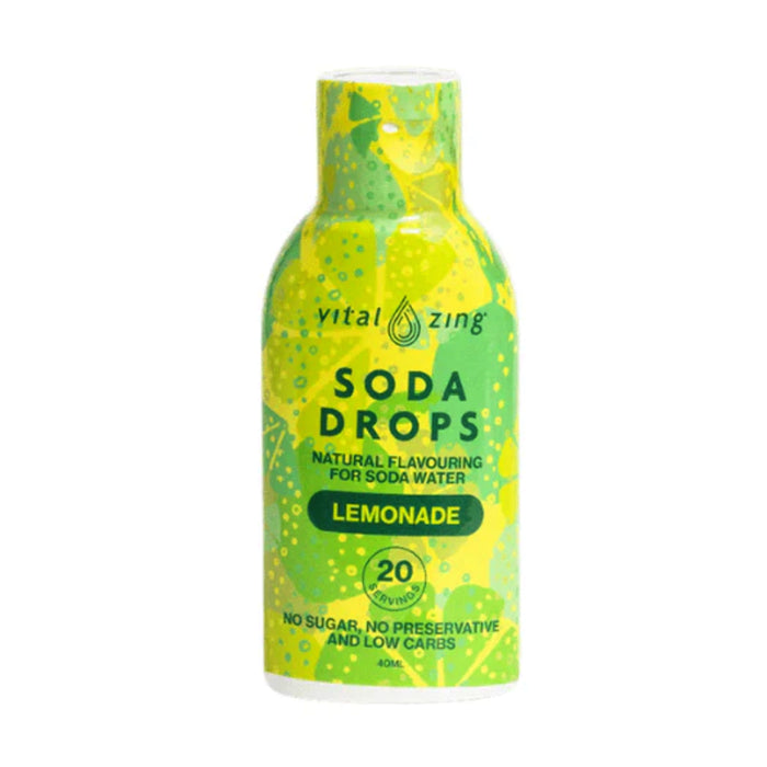 Vital Zing Water Drops Lemonade, 45ml, Wicked NRG