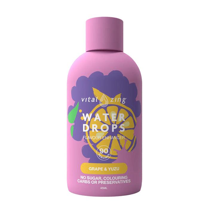 Vital Zing Water Drops Grape & Yuzu 45ml Wicked NRG