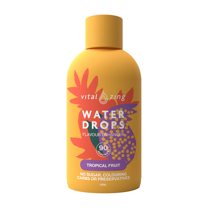Vital Zing Water Drops Tropical Fruit 45ml Wicked NRG
