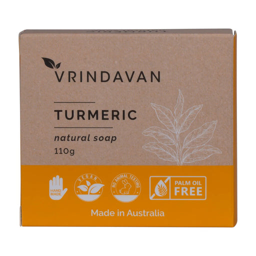 Vrindavan Turmeric Soap 110g Wicked NRG
