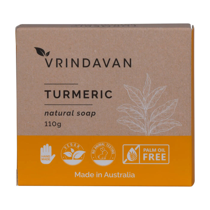 Vrindavan Turmeric Soap 110g Wicked NRG