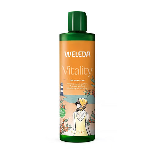 Weleda Vitality Shower Cream - Sea Buckthorn, 400ml Wicked NRG
