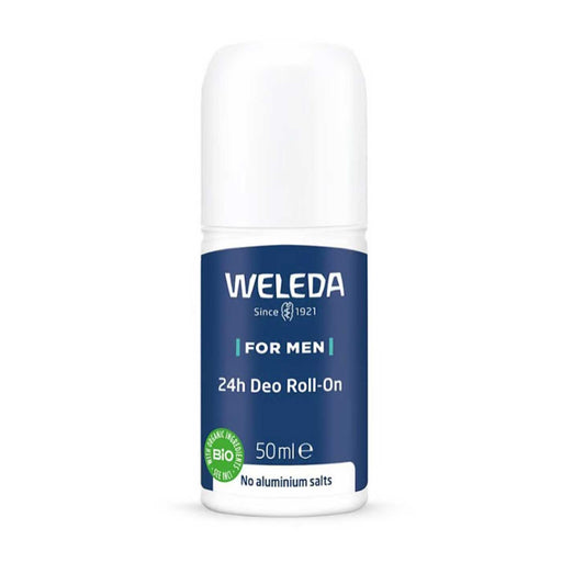 Weleda For Men 24hr Roll-on Deodorant Bottle Front
