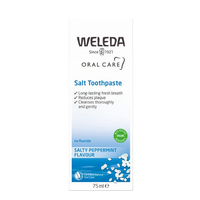 Weleda Salt Toothpaste, 75 ml, Benefits, Wicked NRG