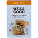 Well & Good, Gluten Free, Chocolate Chip Cookie Mix 400g, Gluten Free, Lactose Free, Nut Free, Wicked NRG