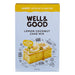 Well & Good, Gluten Free, Lemon Coconut Cake Mix with Goji Berry Icing, 475g, Wicked NRG