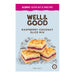 Well & Good, Raspberry Coconut Slice Mix 370g, Gluten Free, Dairy Free, Wicked NRG