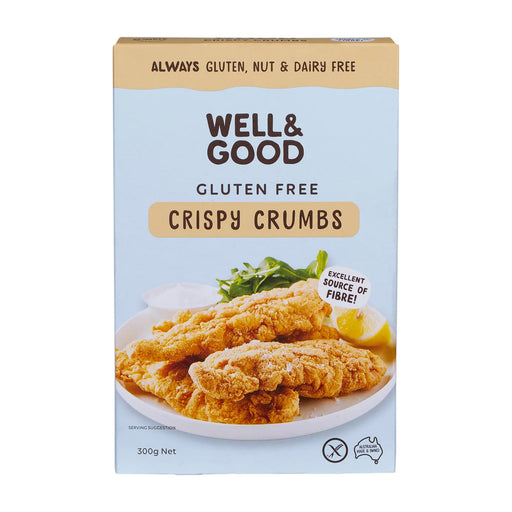 Well and Good Gluten Free Crispy Crumbs 300g Wicked NRG
