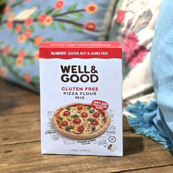 Well and Good Gluten Free Pizza Flour Mix 420g a Wicked NRG