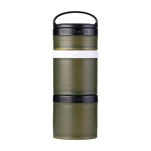 Whiskware Classic Color Snack Containers Army Green Wicked NRG