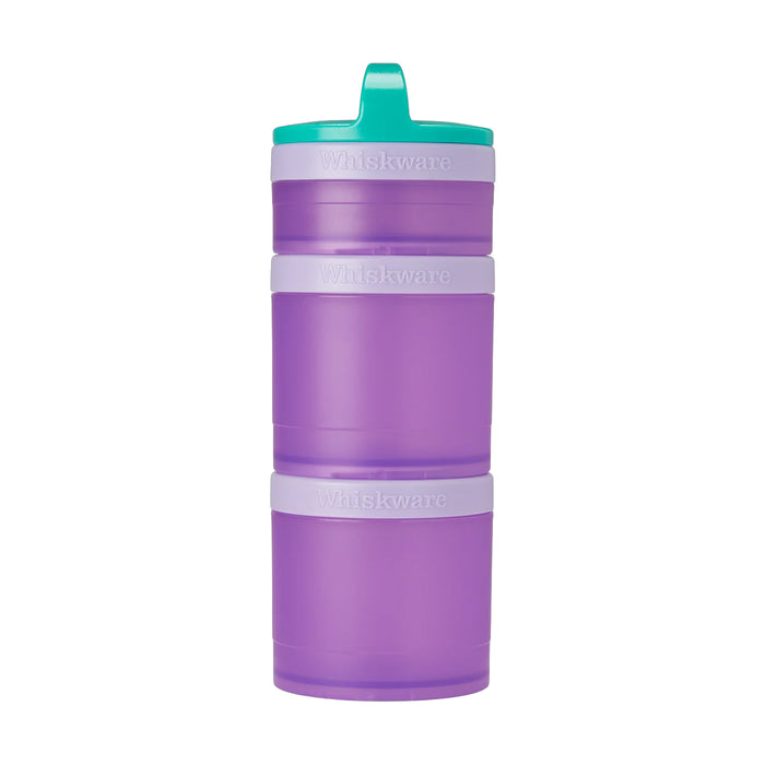 Whiskware Classic Color Snack Containers Purple Wicked NRG