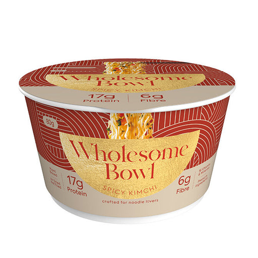 Wholesome Bowl - Noodle Bowl - Spicy Kimchi 83g Wicked NRG