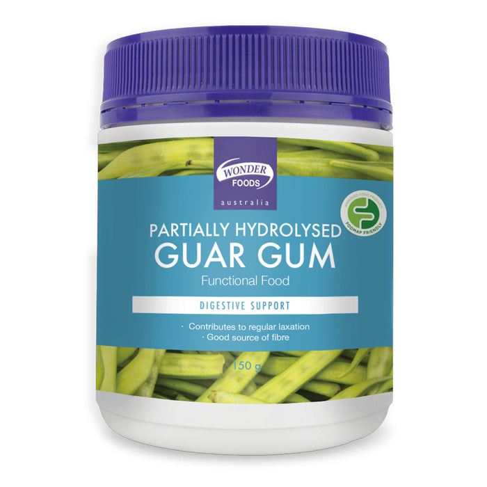 Wonder Foods Partially Hydrolysed Guar Gum 150g Wicked NRG