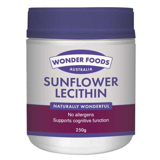 Wonder Foods Sunflower Lecithin Powder, 250g Wicked NRG