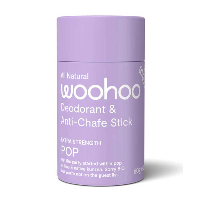 Woohoo All Natural Deodorant & Anti-Chafe Stick