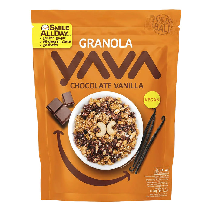 Yava Granola Chocolate Vanilla 400g Wicked NRG