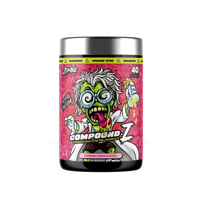 Zombie Labs Compound Z Raspberry Ripper, 40 Serves Wicked NRG