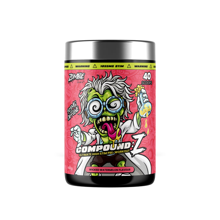 Zombie Labs Compound Z Wicked Watermelon, 40 Serves, Wicked NRG